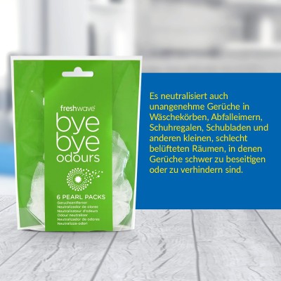 Überdeckt keine Gerüche, sondern entfernt diese vollständig