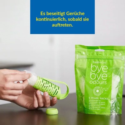 Freshwave Geruchsentferner Clip mit den Perlen Pads nachfüllen