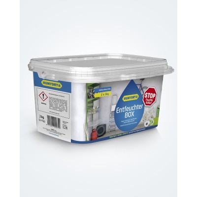 HUMYDRY® Entfeuchter-Klima Box 2x1kg