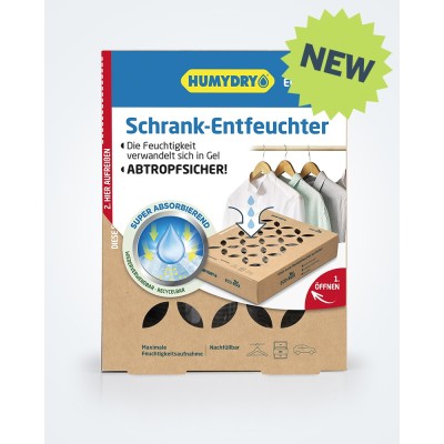 Humydry Eco-box Schrank-Entfeuchter Gel bag