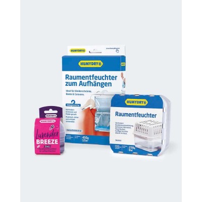 HUMYDRY®  Schrankentfeuchter-Set