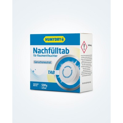 HUMYDRY® Raumentfeuchter-Nachfüllpack Tab 500g