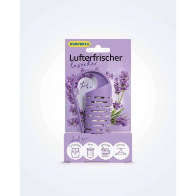 HUMYDRY® Lufterfrischer Clip mit Lavendelduft