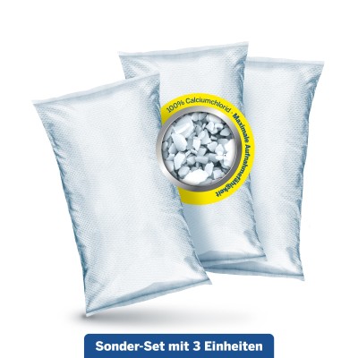 HUMYDRY® 3 X 1kg Nachfüllpackungen