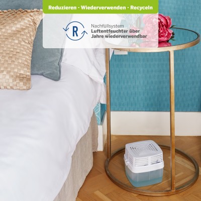 HUMYDRY® Luftentfeuchter Premium 450g + 3 Nachfüllpackungen 450g